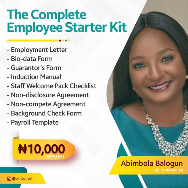 The Complete Employee Starter Kit